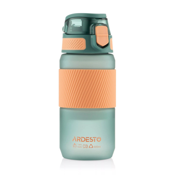 Пляшка для води Ardesto Spring AR2260SE 600 мл зелена