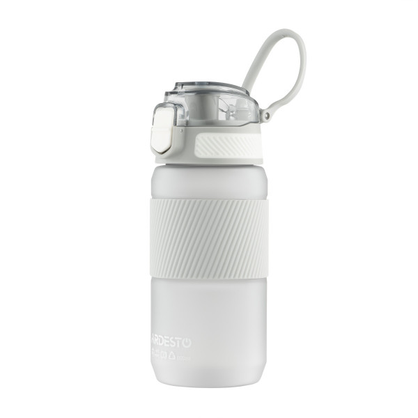 Пляшка для води Ardesto Spring AR2260SG 600 мл сіра