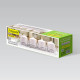 Набір банок для зберігання MaestroMR-20002-04CS White 200 мл 5 предметів білий