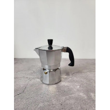 Гейзерна кавоварка Gusto Сomo GU-1000-3 150 мл 3 чашки сіра