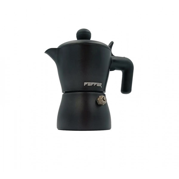 Гейзерна кавоварка Pepper Чорна Перлина PR-2241 50 мл чорна
