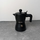 Гейзерна кавоварка Pepper Чорна Перлина PR-2241 50 мл чорна