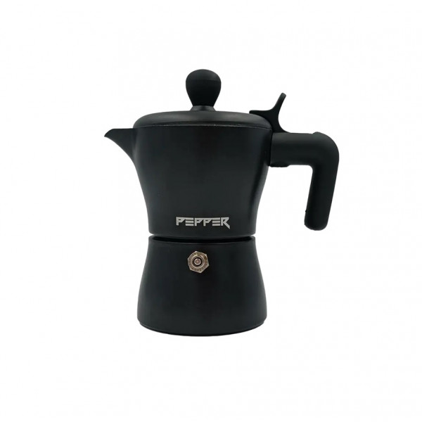 Гейзерна кавоварка Pepper Чорна Перлина PR-2242 100 мл чорна