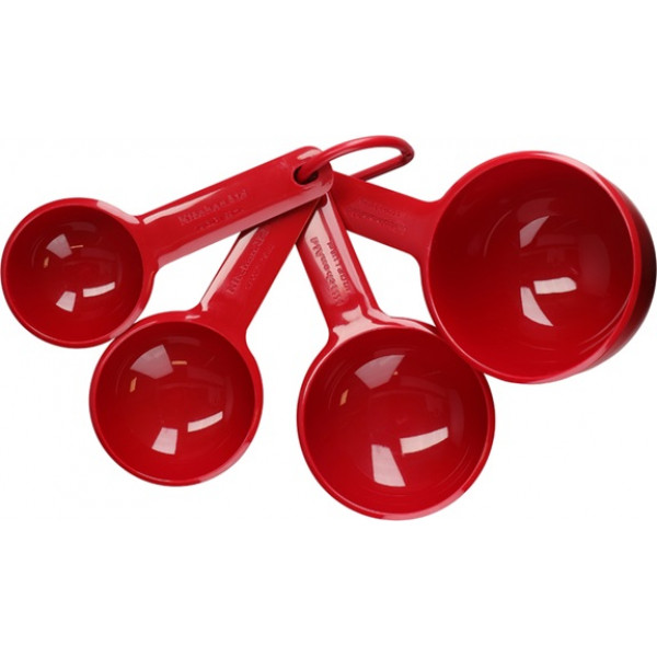 Набір мірних ковшиків KitchenAid Universal KQG058OHERE 4 шт червоний