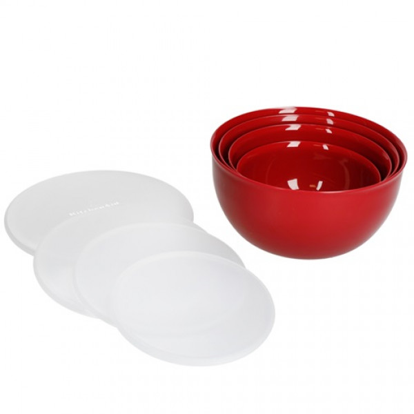 Набір мірних ковшиків KitchenAid Universal KQG058OHERE 4 шт червоний