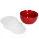 Набір мірних ковшиків KitchenAid Universal KQG058OHERE 4 шт червоний