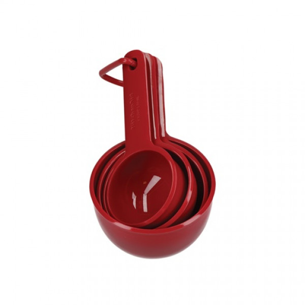 Набір мірних ковшиків KitchenAid Universal KQG058OHERE 4 шт червоний