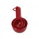 Набір мірних ковшиків KitchenAid Universal KQG058OHERE 4 шт червоний
