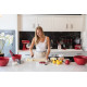 Набір мірних ковшиків KitchenAid Universal KQG058OHERE 4 шт червоний