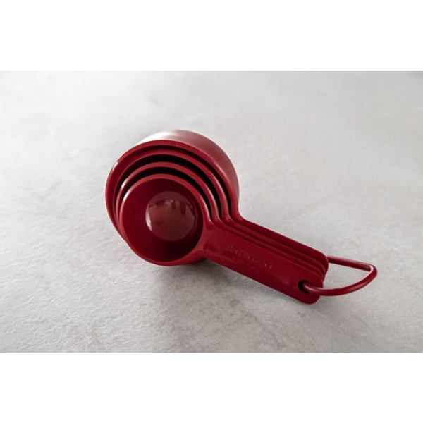 Набір мірних ковшиків KitchenAid Universal KQG058OHERE 4 шт червоний