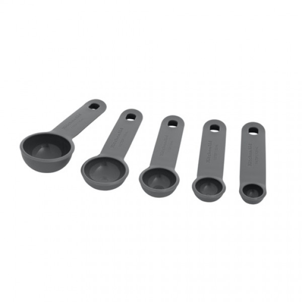 Набор мерных ложек KitchenAid Coreline KQG057OHCGG 5 шт серый