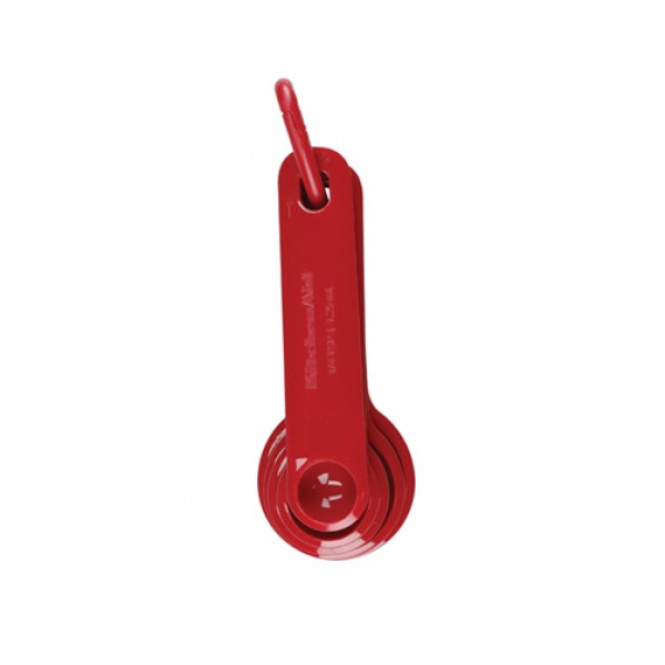 Набір мірних ложок KitchenAid Universal KQG057OHERE 5 шт червоний
