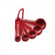 Набір мірних ложок KitchenAid Universal KQG057OHERE 5 шт червоний