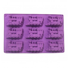 Силіконова форма Паровоз SNS siliСone Н-1212 34х22х3,5 см