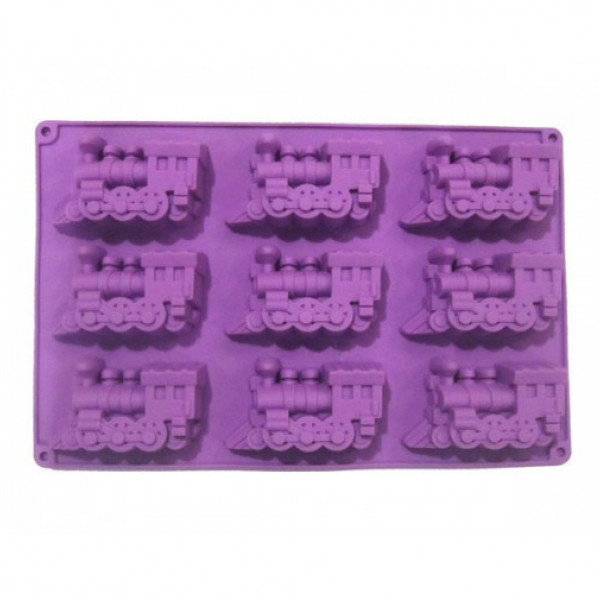 Силіконова форма Паровоз SNS siliСone Н-1212 34х22х3,5 см