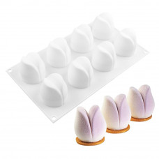 Силіконова форма Тюльпан SNS siliСone JSС3088 29.9х17,4 см