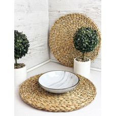 Тарілка супова Intrendo Maritimo Golden rim white IN0020ANT 20 см сіра