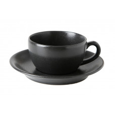 Чашка з блюдцем Seasons Black 213-222105-Bl 2 предмети чорна