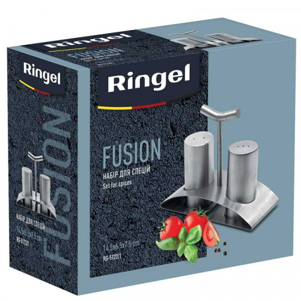 Набір для спецій Ringel Fusion RG-5122/1 3 сріблясті предмети