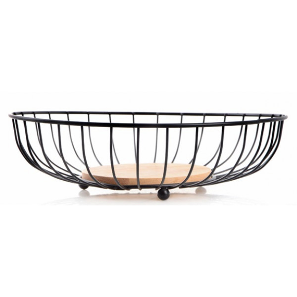 Фруктівниця Ringel Oder RG-9010 28х8 см чорна