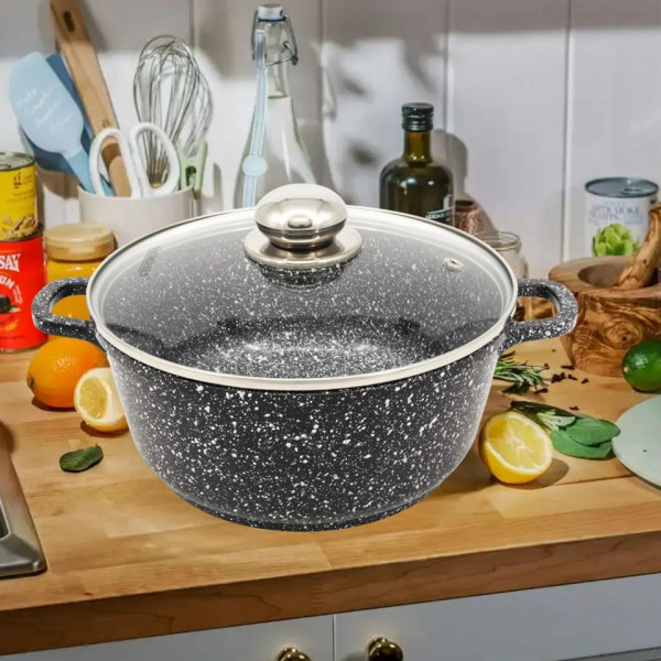 Каструля з кришкою Styleberg ST-3018 16 см 1.4 л