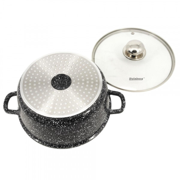 Каструля з кришкою Styleberg ST-3018 16 см 1.4 л