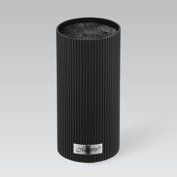 Колода для ножів Maestro MR-1437-Black 22 см чорна