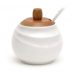 Цукорниця з ложкою 300 мл Naturel BonaDi 375-311