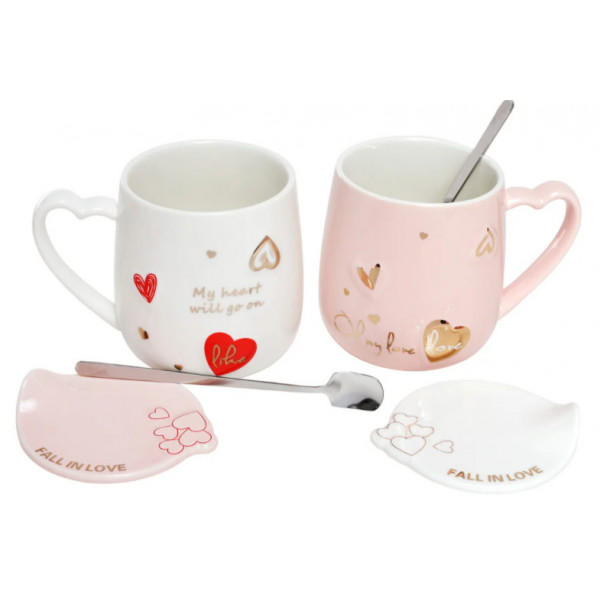Кружка з кришкою Bona Di Only Love 927-215 420 мл