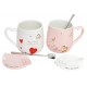 Кружка з кришкою Bona Di Only Love 927-215 420 мл