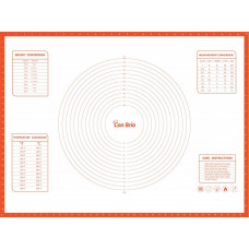 Килимок силіконовий Сon Brio СB-680-orange 60х80 см оранжевий