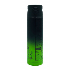 ТермоКружка Сon Brio СB-390-green-blaСk 400 мл зелена з чорним