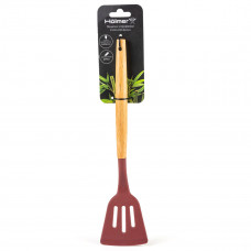 Лопатка кухонна з прорізами Holmer Bamboo ST-0331-WSG 31 см