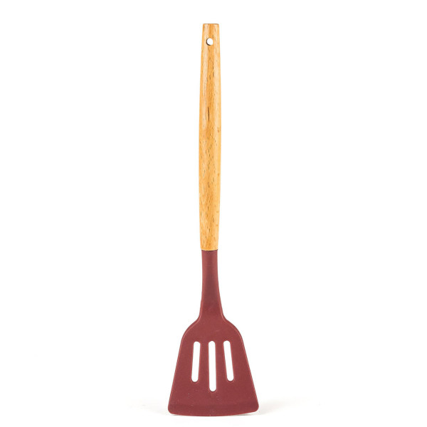 Лопатка кухонна з прорізами Holmer Bamboo ST-0331-WSG 31 см