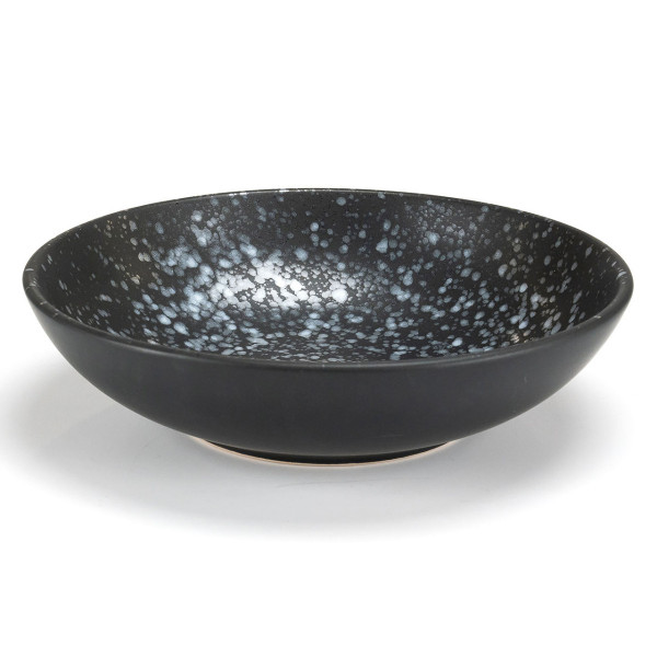 Тарілка глибока Holmer Volcano SP-01205-BD 20.5 см чорна
