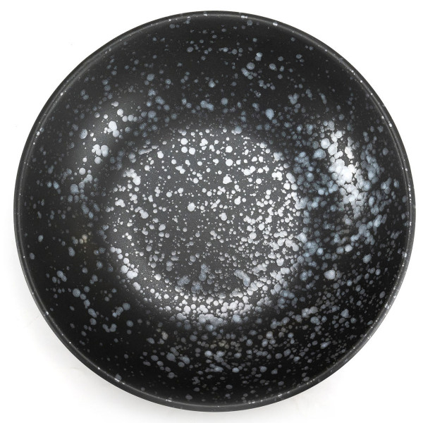 Тарілка глибока Holmer Volcano SP-01205-BD 20.5 см чорна