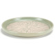 Тарілка десертна Holmer Herb DP-01205-GP 20.5 см оливкова
