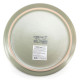 Тарілка десертна Holmer Herb DP-01205-GP 20.5 см оливкова