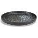 Тарілка десертна Holmer Volcano DP-01205-BD 20.5 см чорна