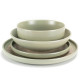 Тарілка обідня Holmer Herb FP-01265-GP 26 см оливкова