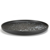Тарілка обідня Holmer Volcano FP-01265-BD 26.5 см чорна
