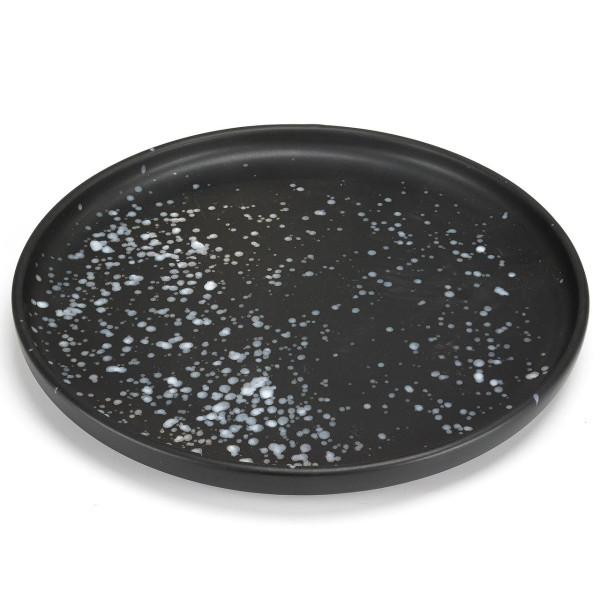Тарілка обідня Holmer Volcano FP-01265-BD 26.5 см чорна