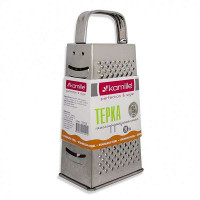 Терка з нержавіючої сталі (4 типу лез) 21см Kamille (a7203)