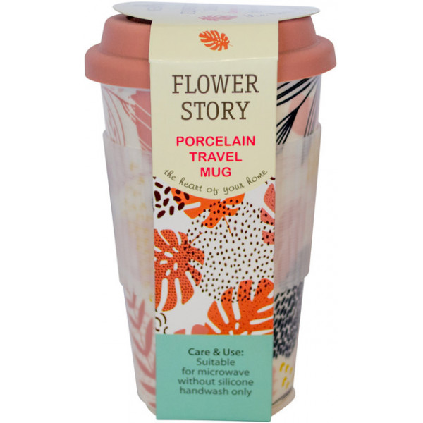 Кружка заварювальна з кришкою Keramia Flower Story 3 21-279-126 440 мл