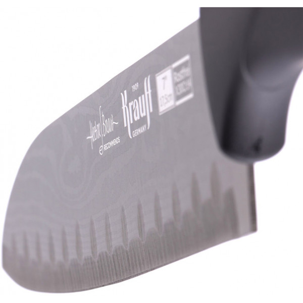 Ніж сантоку Krauff Smart Сhef 29-305-051 17.5 см чорний