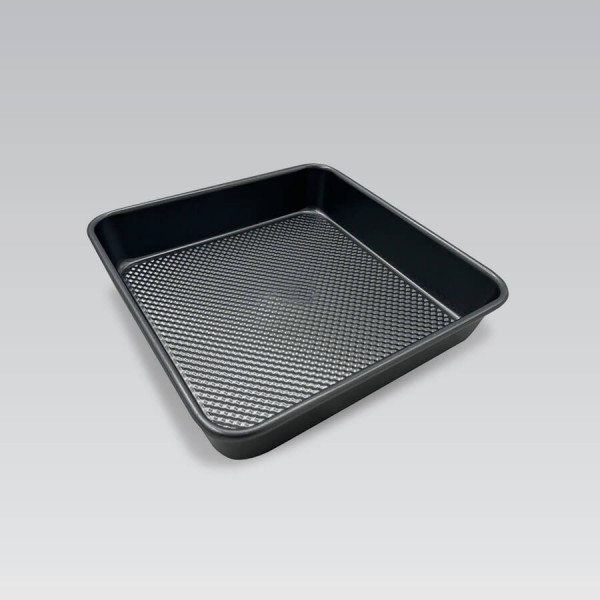 Форма для випікання квадратна Maestro MR-1114-24 24x24x4,5 см чорна