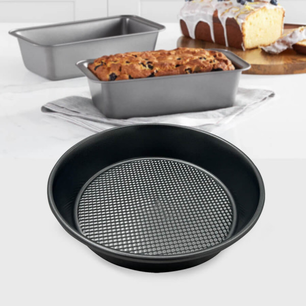 Форма для випікання кругла Maestro MR-1113-24 24х5 см чорна
