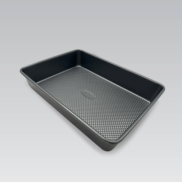 Форма для випікання прямокутна Maestro MR-1114-35 35,5x25x4,5 см чорна