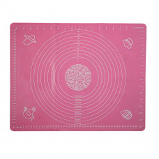 Килимок силіконовий для випічки Gusto GT-4050-1 pink 40х50 см рожевий