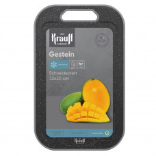Дошка кухонна Krauff Gestein 29-305-211 31,9х19,5 см сіра